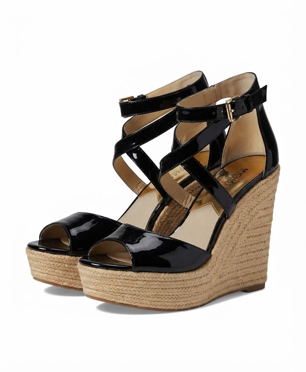 Michael Kors Wedge Sandals 7.5